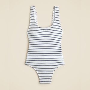 J. Crew NWT Claudia scrunchie one-piece